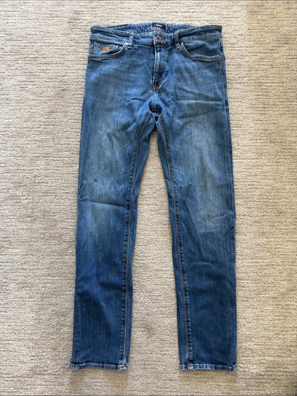 Hugo Boss Slim Indigo Blue Skinny Jeans